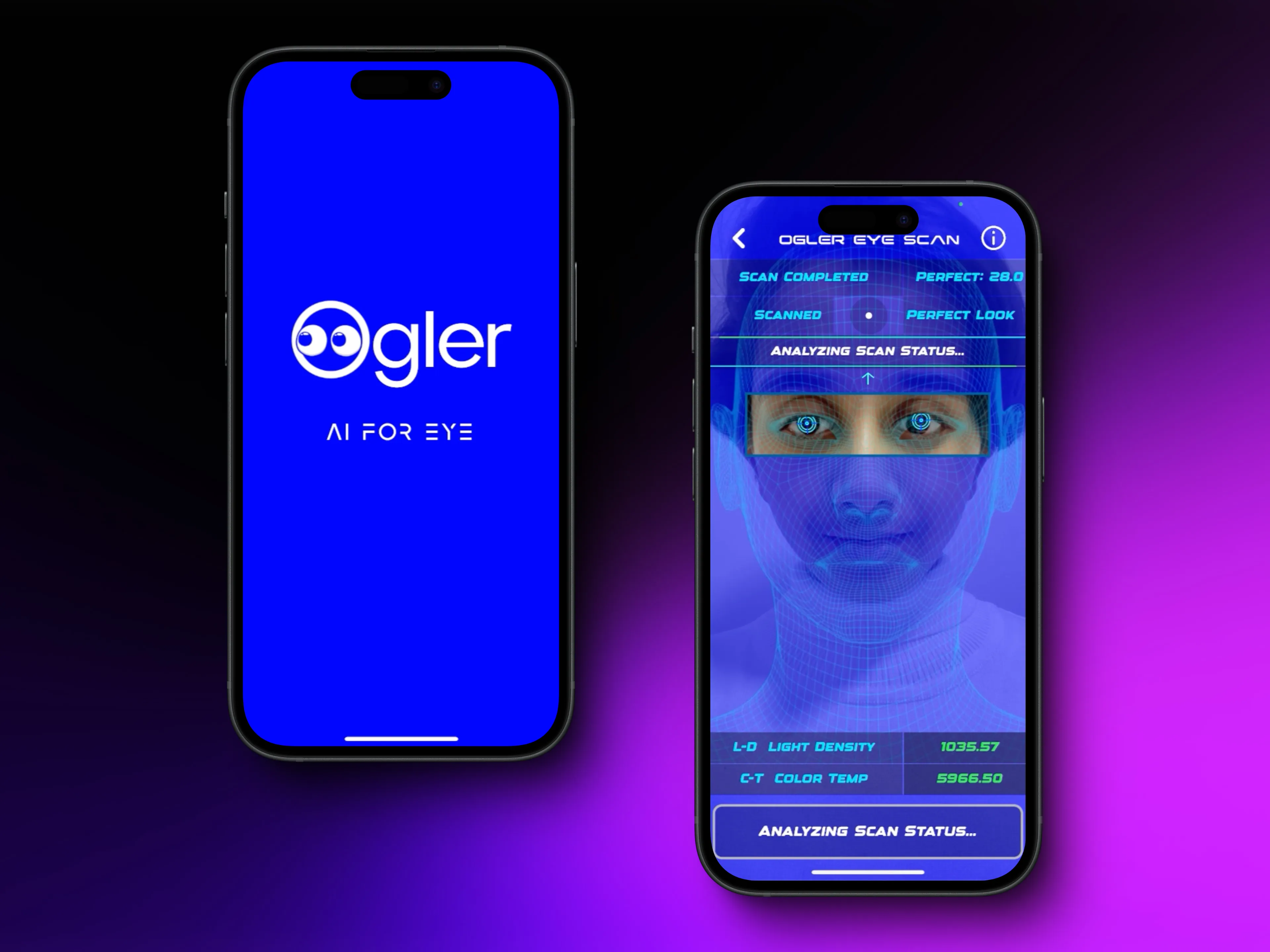 Ogler Eye and Skin scan